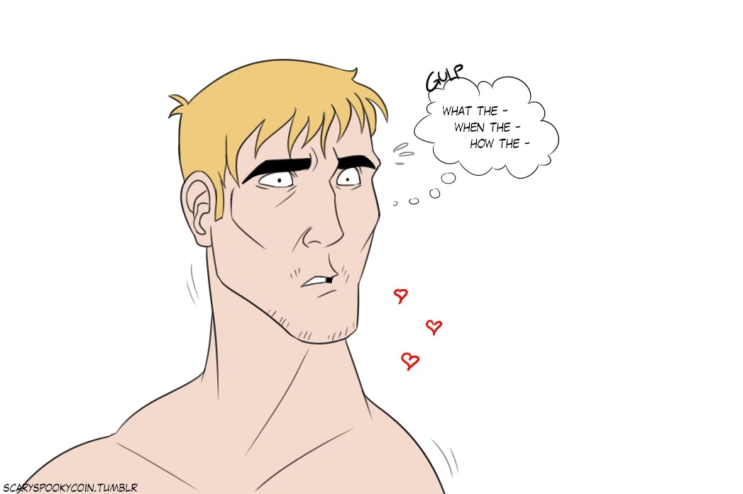 scaryspookycoin:     (°w°)b   A self-indulged comic where you’ll see Jack see