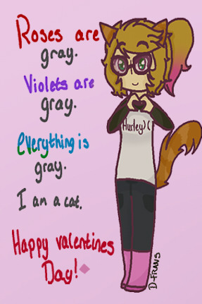 lonelylittlepone:Happy valentines day, Sunny!aw thank youu! <3