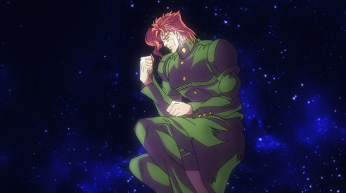 gattsu:top 10 pics of anime!kakyoin aka why is he twice as pretty as i’ll ever be