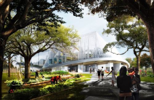 theverge:  “Google Glass” takes on a whole new meaning with the rendering for Google’s futuristic new headquarters.