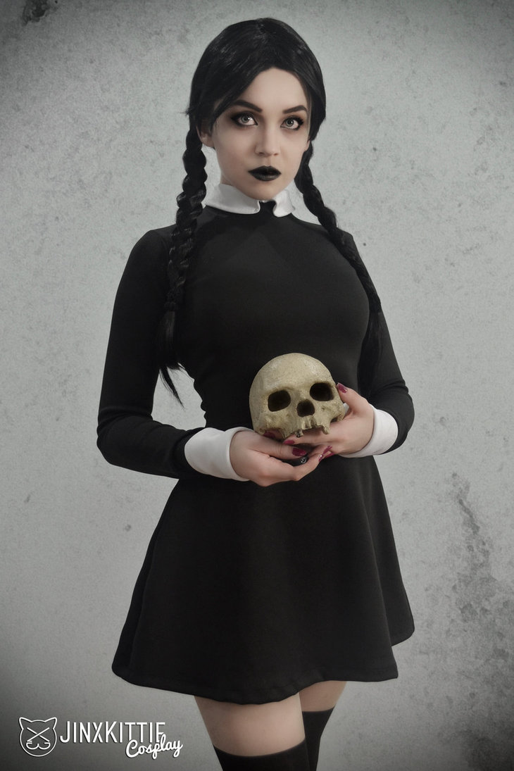 hotcosplaychicks: WEDNESDAY ADDAMS III - THE ADDAMS FAMILY by JinxKittieCosplay 