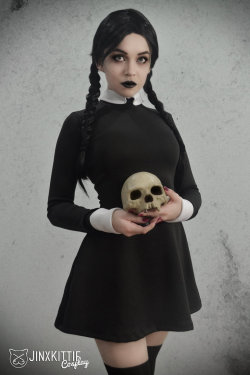 hotcosplaychicks: WEDNESDAY ADDAMS III -