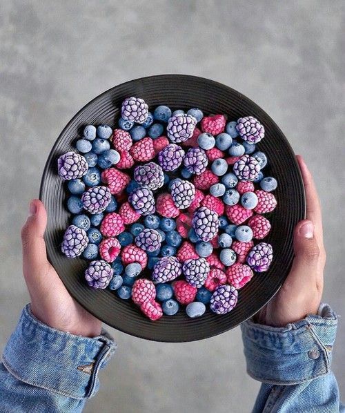Frozen Berries #Healthy Snack 