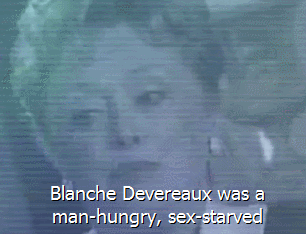 wigglemore-deactivated20150217:  People always ask me: “are you the same as Blanche Devereaux?”, and I always say: “please, just look at the facts” - Rue McClanahan    QUEEN