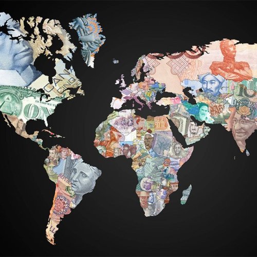  The World Map of Currencies  adult photos