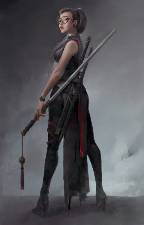 swordsman xiaosu Chen www.artstation.com/artwork/0xkky