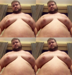 chubstermike:  itgotbigger:what if @spartanpudge just got bigger and bigger man tits  It would be even more sexier than he is right now!!!