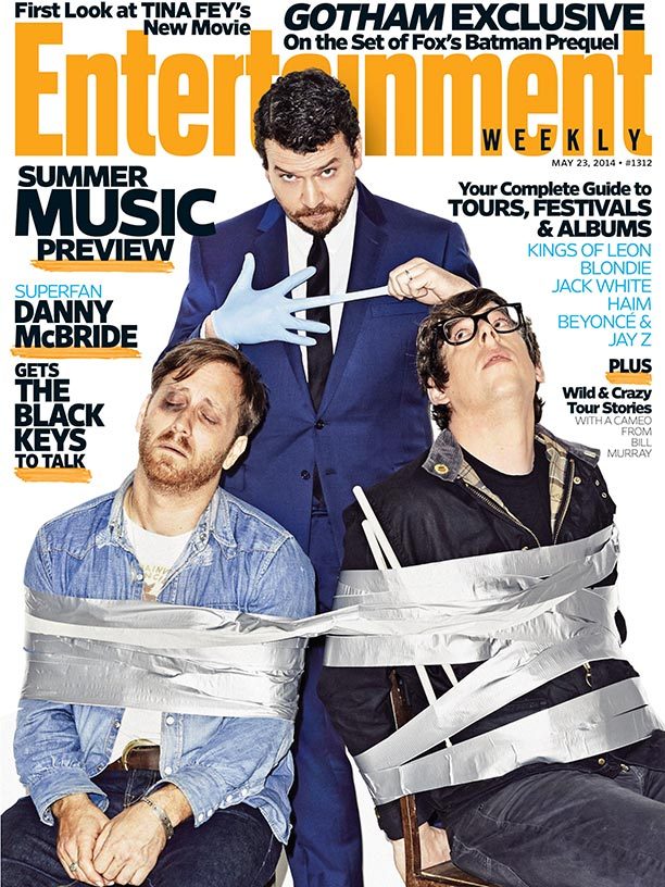 When The Black Keys said they wanted to be interviewed by Danny McBride, how could we refuse?
Thanks for the help, KP.
Photo credit: Ture Lillegraven for EW.