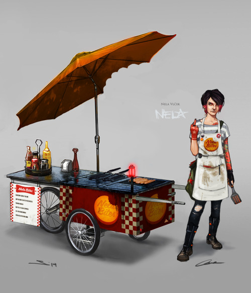 captalncarter:Nela’s concept art is my new favorite thing.
