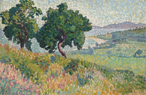 henri-edmond cross, french landscapes, 1908