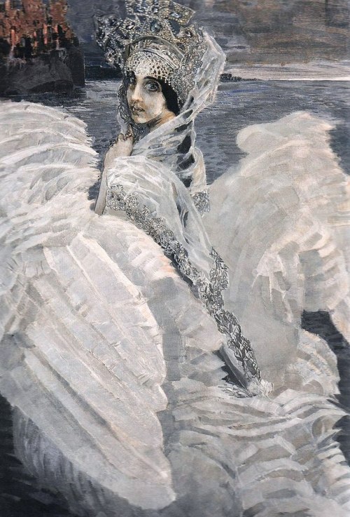  Mikhail Alexandrovich Vrubel (1856-1910) The Swan Princess 1900.Михаил Александрович Врубель (185