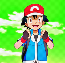 shelgon:  Ash Ketchum &amp; Mirror Ash &lt;3 