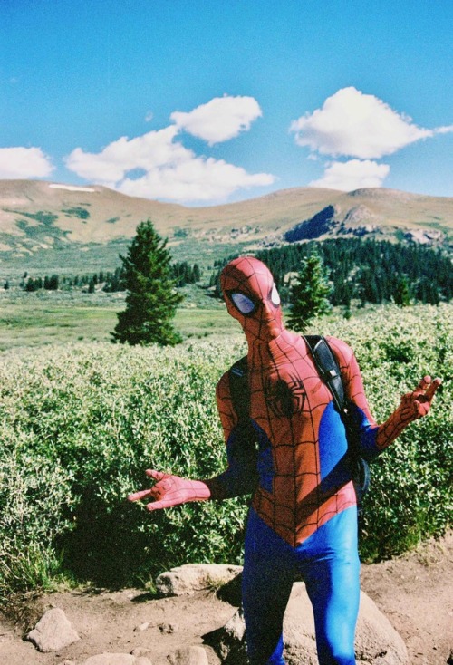 Friendly Neighborhood Spider-ManGuanella Pass, ColoradoShot on 35mm Kodak Portra 400 Film