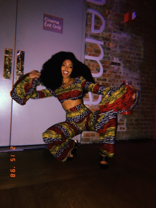 Wakandan Queen at the Black Panther Premiere Shot by theSundncekid.com