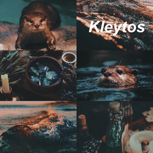 Can I Ask For A Dæmon Aesthetic For Us? My Dæmon's Name Is Kleytos, He's Form Is An Euroasian Otter