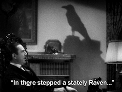  Bela Lugosi recites some Poe in The Raven