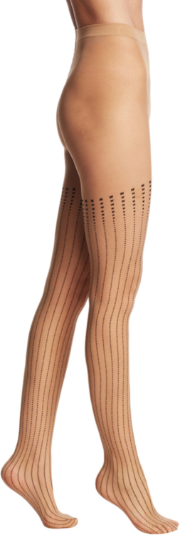 www.fashion-tights.net/25-days-of-tights.html Wolford Rachel Mesh Tights - Woven tights in a