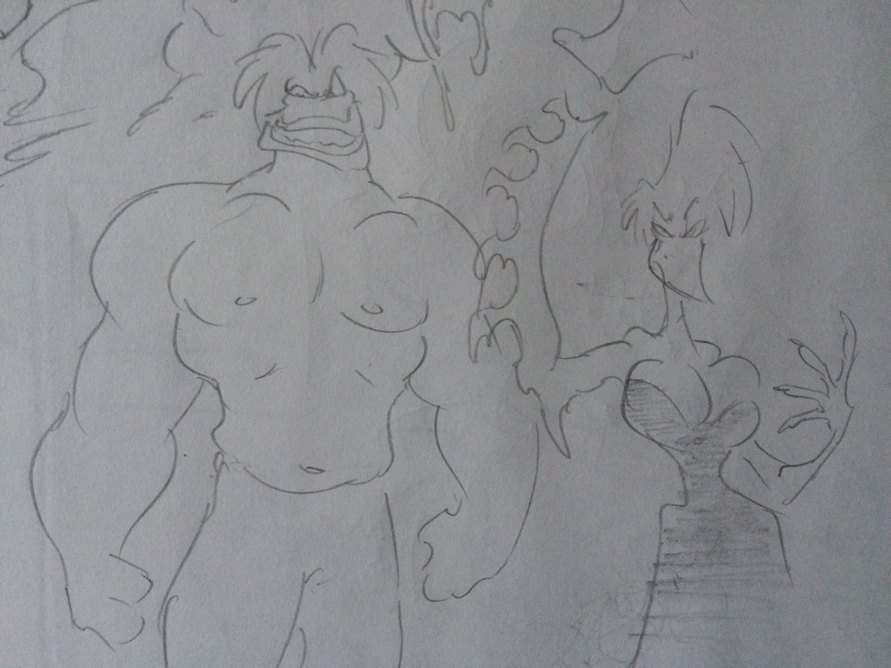 Doodles from the past few weeks.