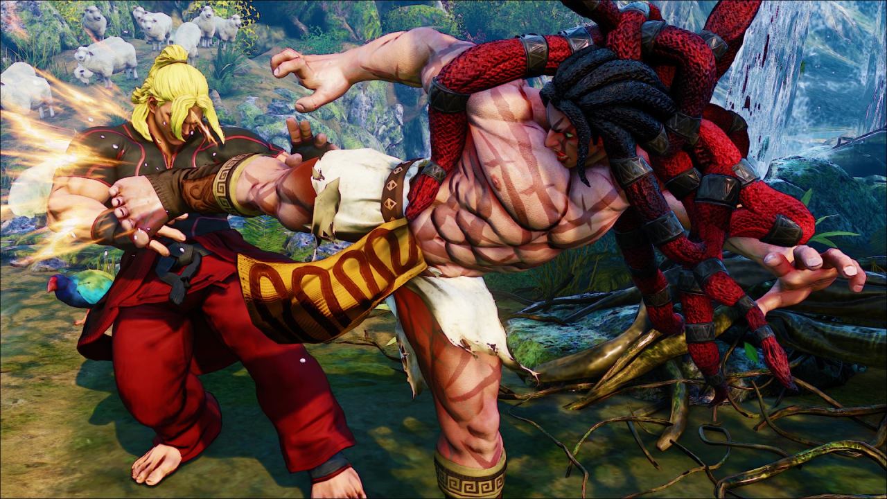 8-bitadonis:  Official screenshots and artwork of the newly revealed fighter Necalli