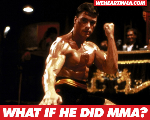 komfortabel Kommerciel Atticus What if Jean-Claude Van Damme did MMA? | WeHeartMMA