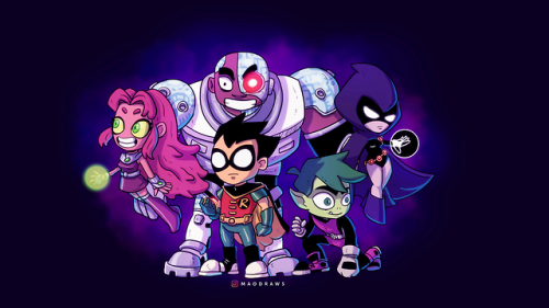  Teen Titans fan art!