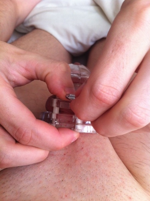 cagedhappyhubby: kaitlinamorousblog: Want to get your dick sucked tonight? And, that’s how it 