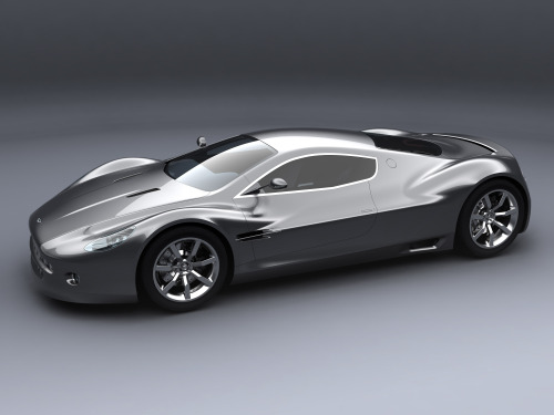 Aston Martin AMV10 concept car.