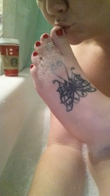 myfeet4you:  Nice warm bubbly bath and foot