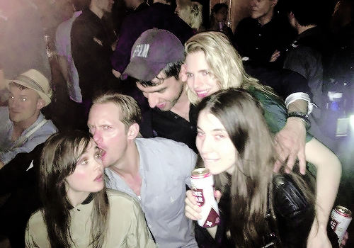 elliotpdaily:Ellen Page, Alexander Skarsgard, Zal Batmanglij, Danielle Haim, and Brit Marling at SXS