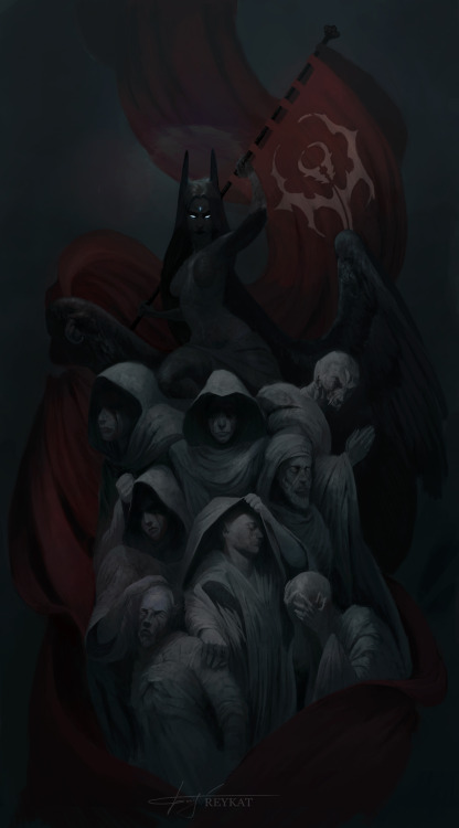 knightofleo:  Olya Reykat Bossak | tumblr | facebook | artstationcrying lionheadcloudthinkthe w