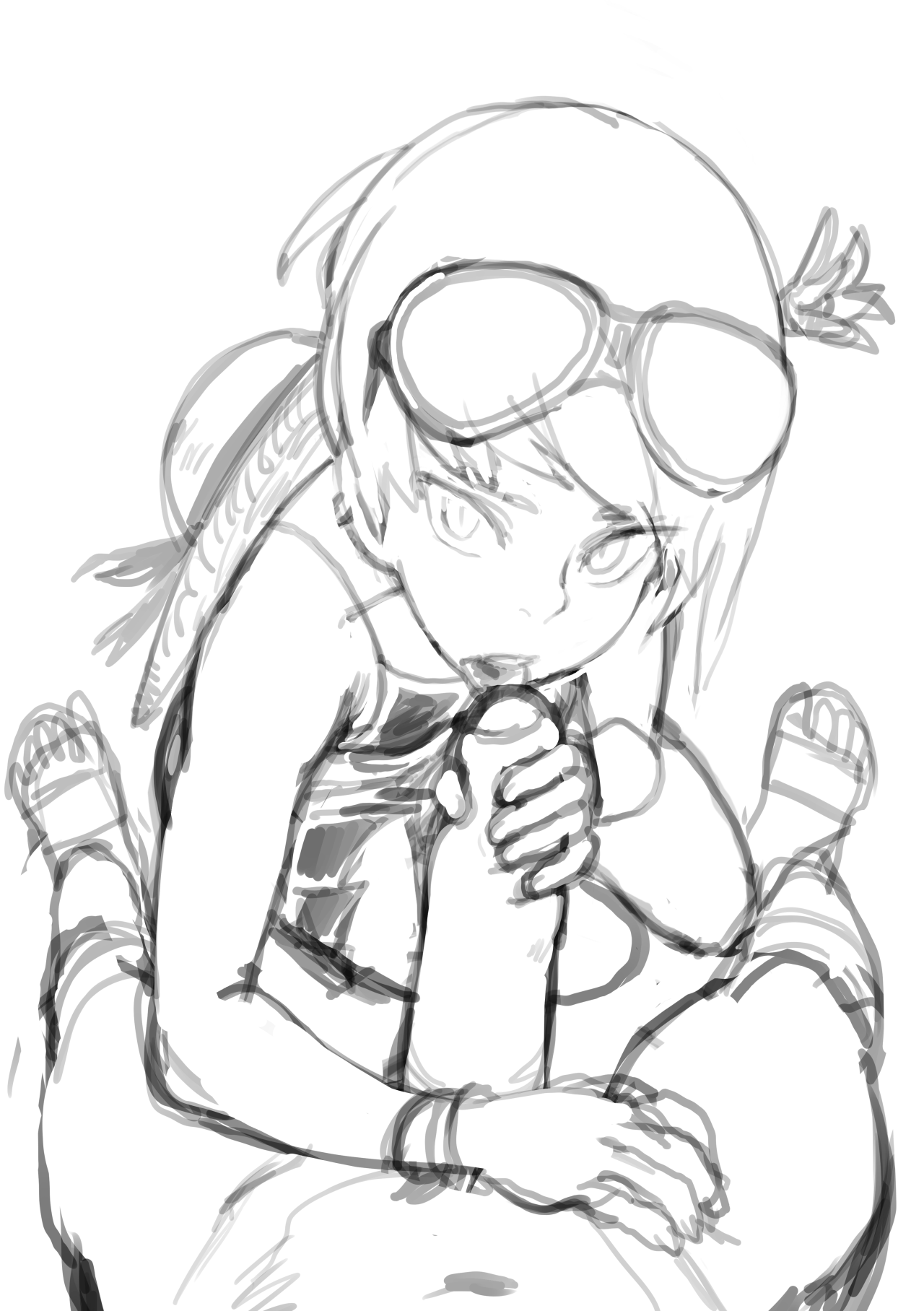 brekkist:  Developing this character more. For porn reasons, there’s now a girl
