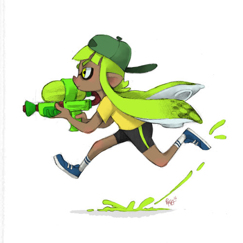 oldeforce: I started playing Splatoon, I love it and it’s my biggest interest right now tbh. I