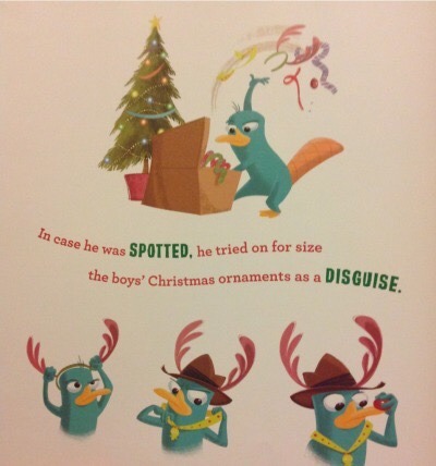 perrybearwaks:“Not A Creature Was Stirring Except For a Platypus” illustrated by Alan Ba