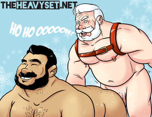 theheavyset:Merry christmas and happy new year~! theheavyset.net