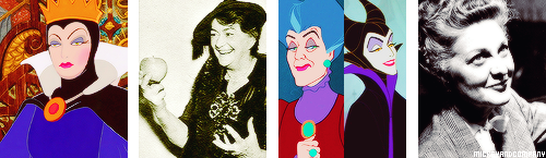 mickeyandcompany:  Disney villains and their respective voice actors (click on the pictures to know their names) 