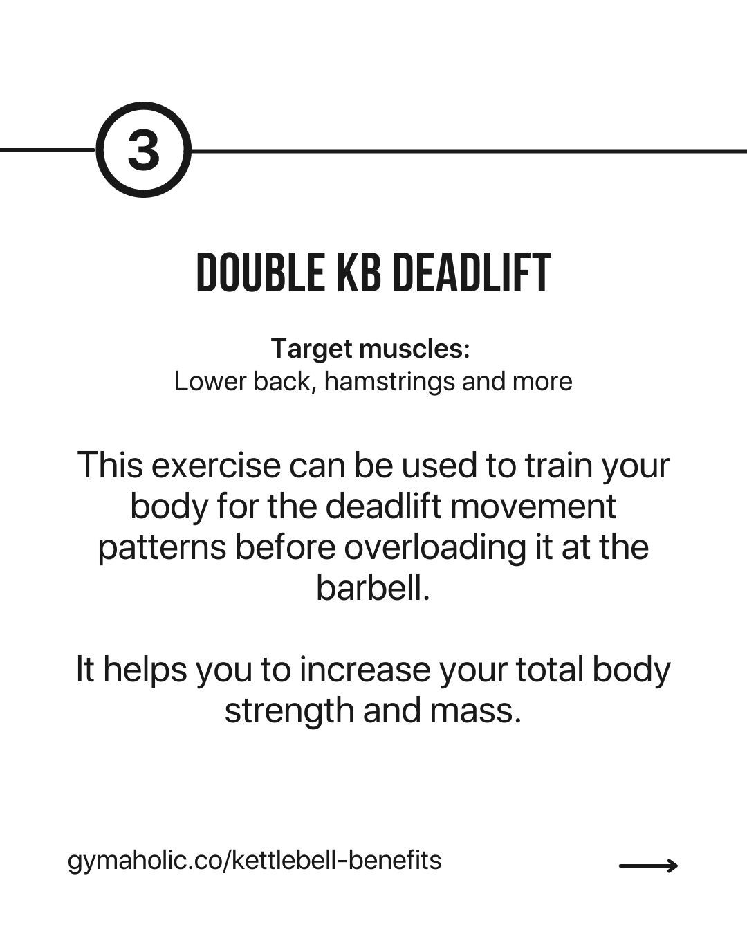 Kettlebell training is very effective to build full-body strength and improve