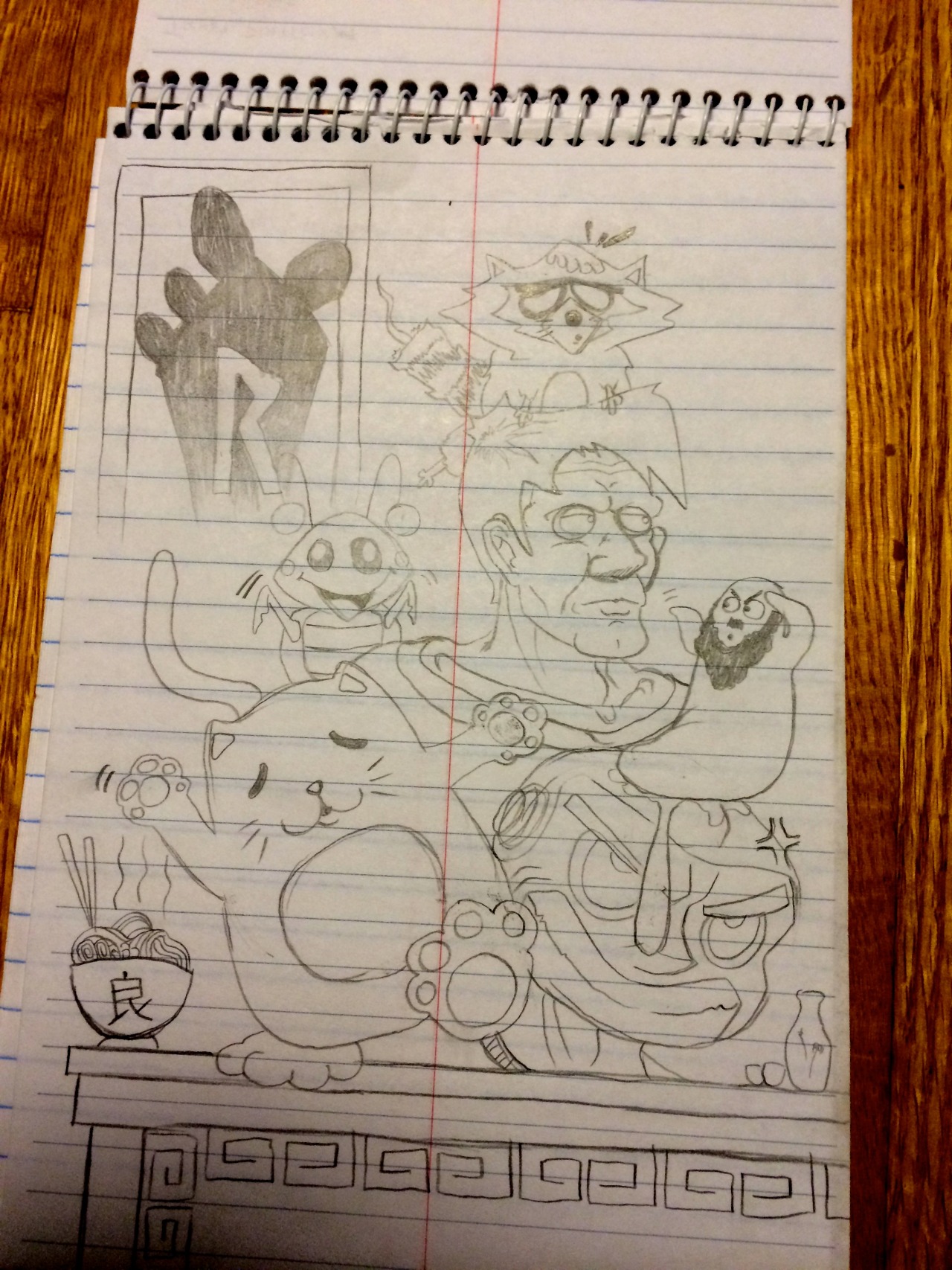 yo go follow my friend and his super awesome doodles!