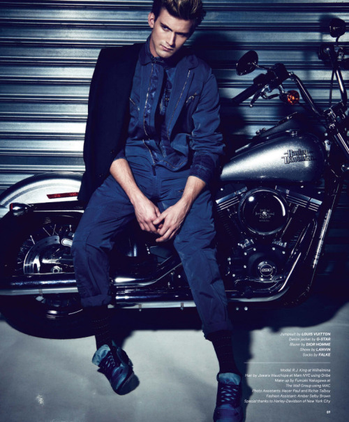 bothsidesguys: RJ KING for ESSENTIAL HOMME by KEVIN SINCLAIR.essentialhommemag.com  //  kevinsinclai