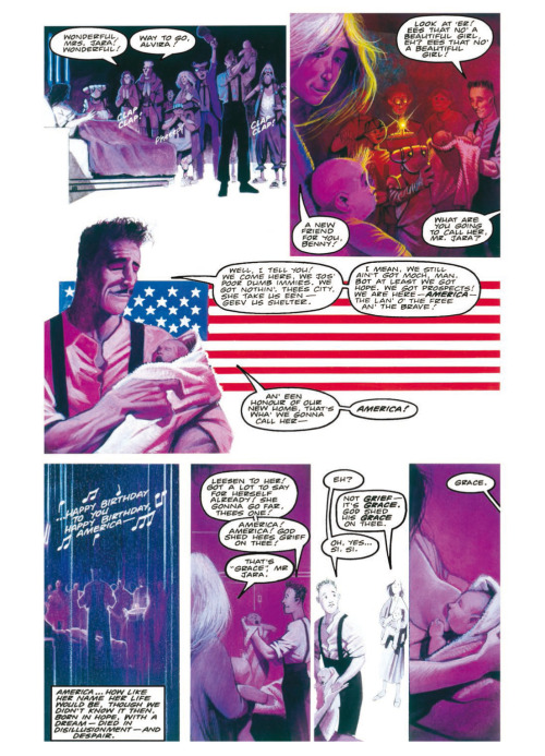 morioh:  Happy July 4th from John Wagner, Colin MacNeil, Annie Parkhouse 