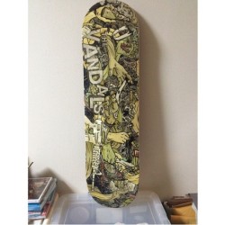 thedailyboard:  Skateboard deck shared by
