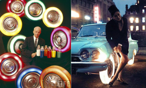Goodyear’s illuminated tires in early 1960s by eaglemaxie