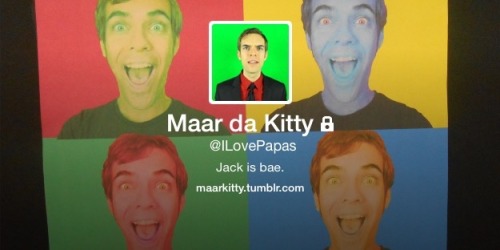I also just updated my Twitter profile