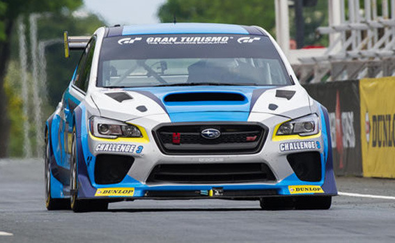 carsthatnevermadeit:  A highly modified Subaru WRX STI driven by Mark Higgins has