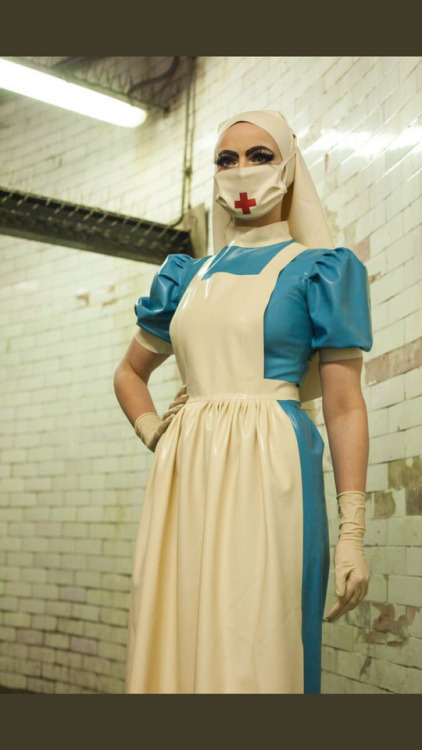 Lovely latex Nurse