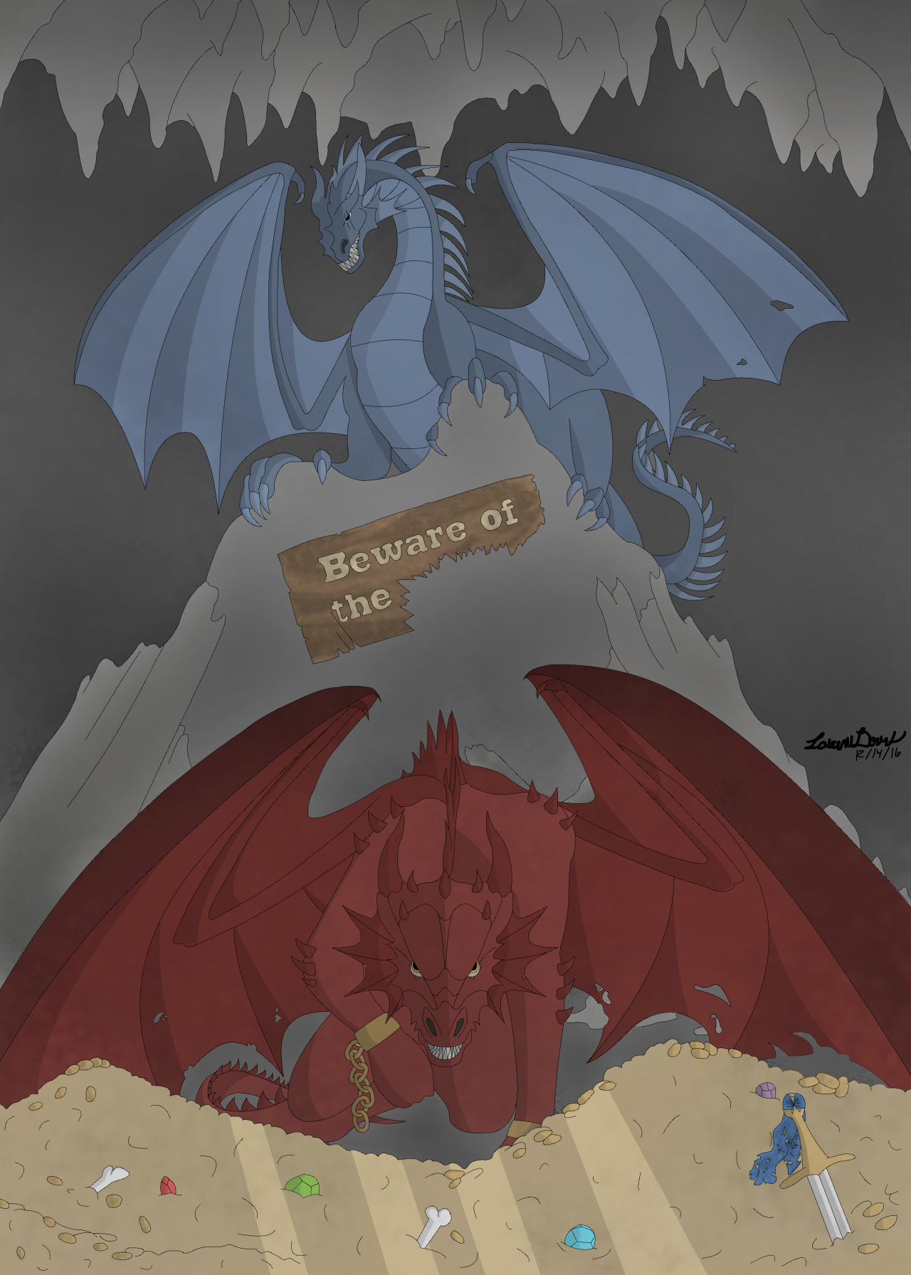 you dare wake the dragon