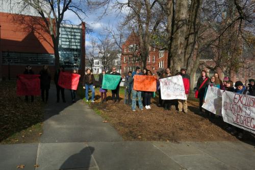 ousr-smith-blog:OUSR Rally outside of College Hall - 11/21/14