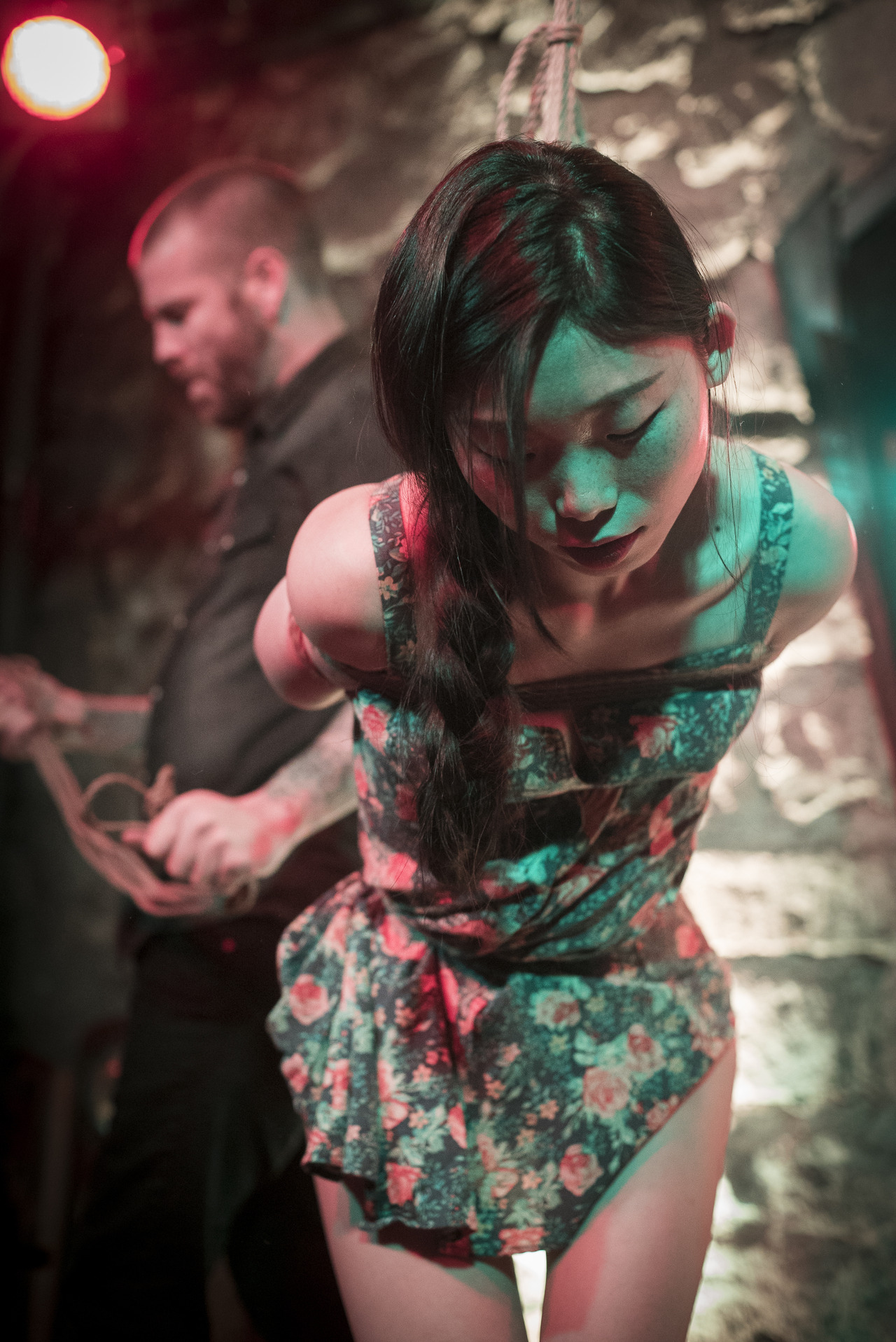 cinebulle:    Kinbaku Café - Fred RX and Human Chuo - pic by me   