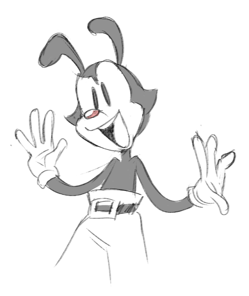 rubberhoze:i just realized ive never posted art of yakko before so . here he is
