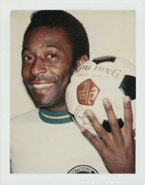 twixnmix:Polaroids by Andy WarholBianca Jagger (1971)Valentino Garavani (1973)Tina Turner (1975)Pele