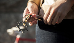 odditymall:  The RingTool is a circular compact tool-kit that you can connect right to your key ring to have an array of tools right at your fingertips. —-&gt;http://odditymall.com/ringtool-a-circular-multi-tool-keyring 